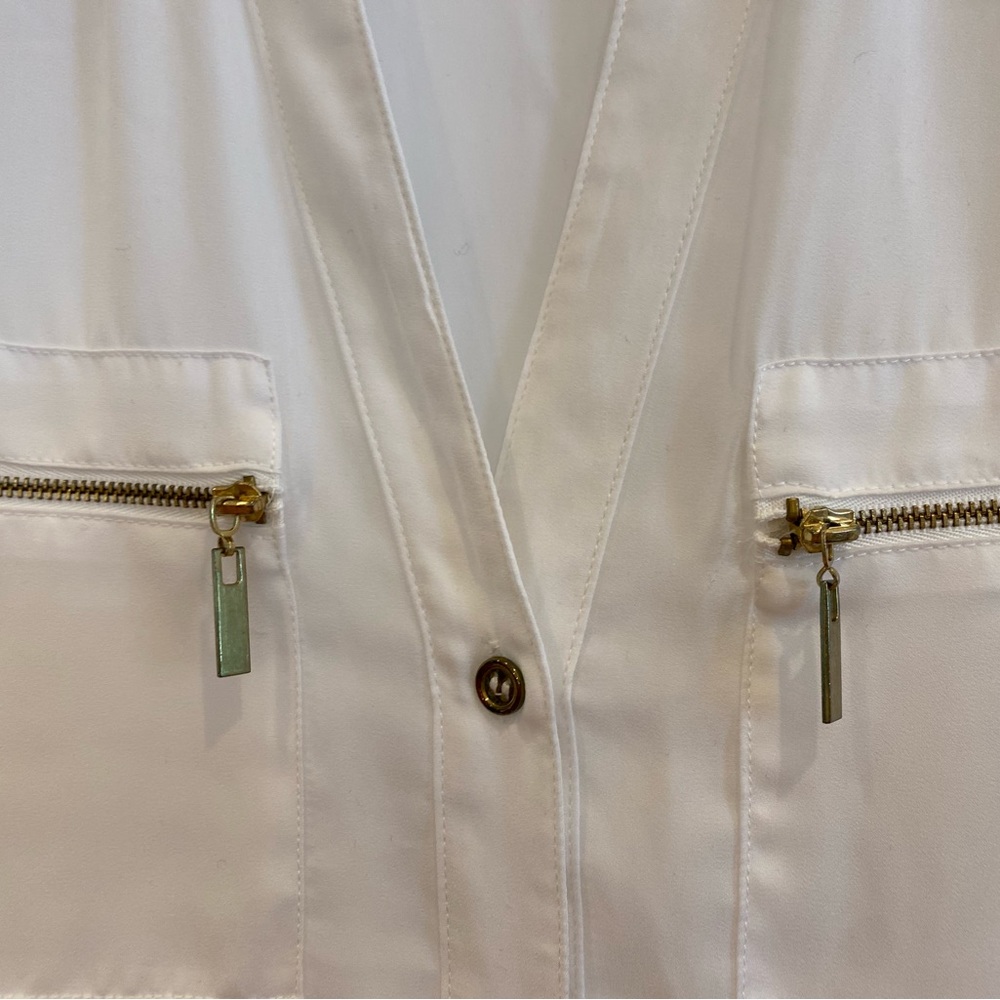 Liz Lange white tunic shirt - Picture 6 of 6